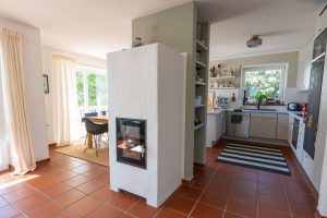 Kamin im Wohn-/Essbereich