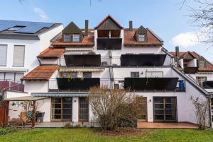 Hausansicht von hinten