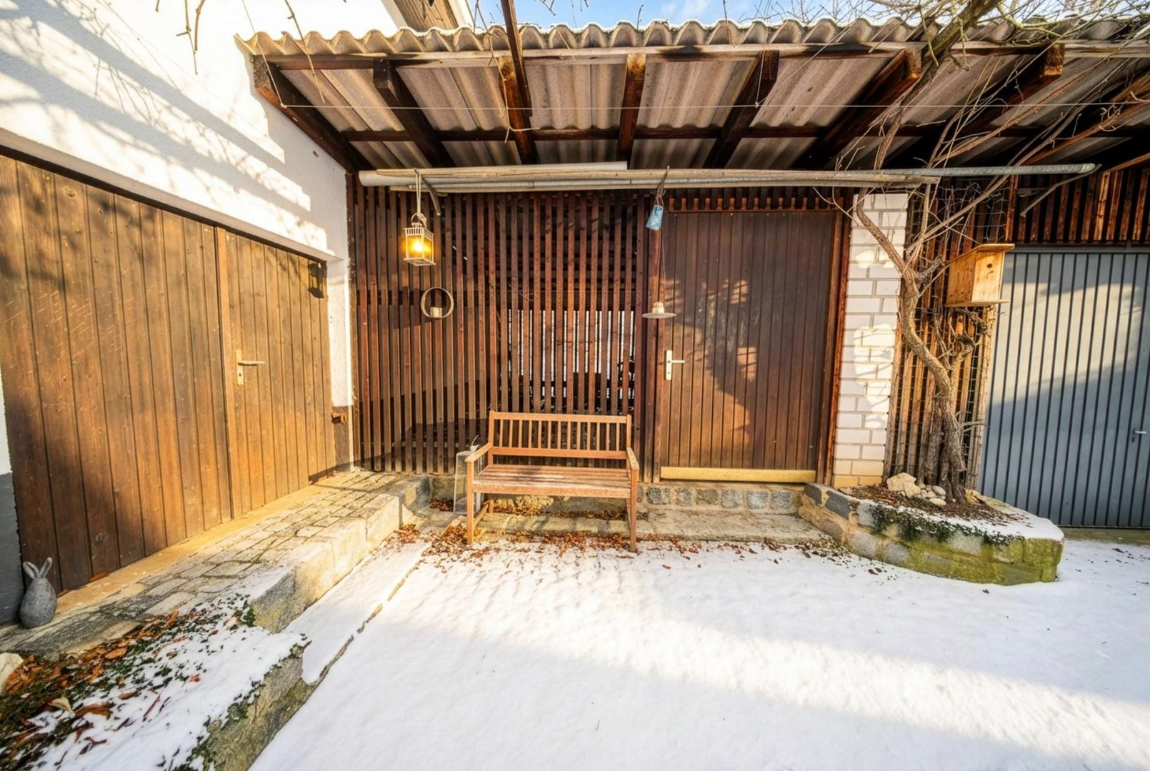 Vorplatz Scheunenanbau