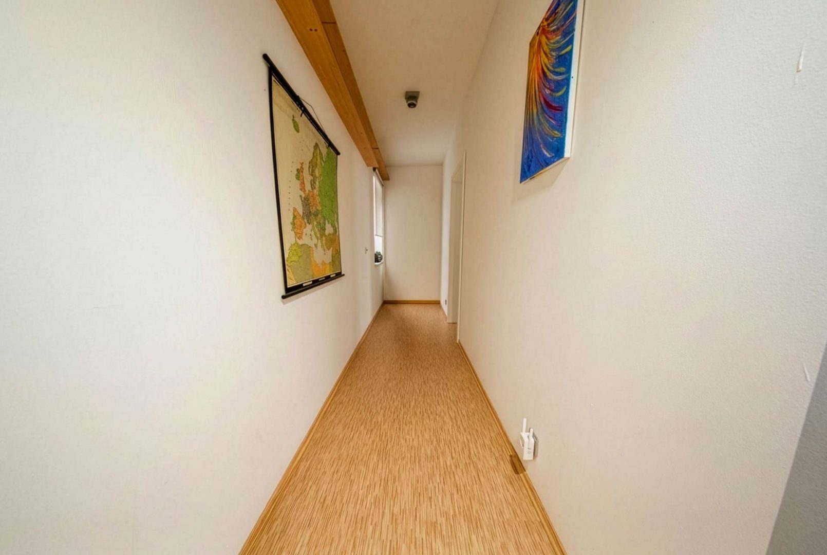 Flur zurück von den Kinderzimmern