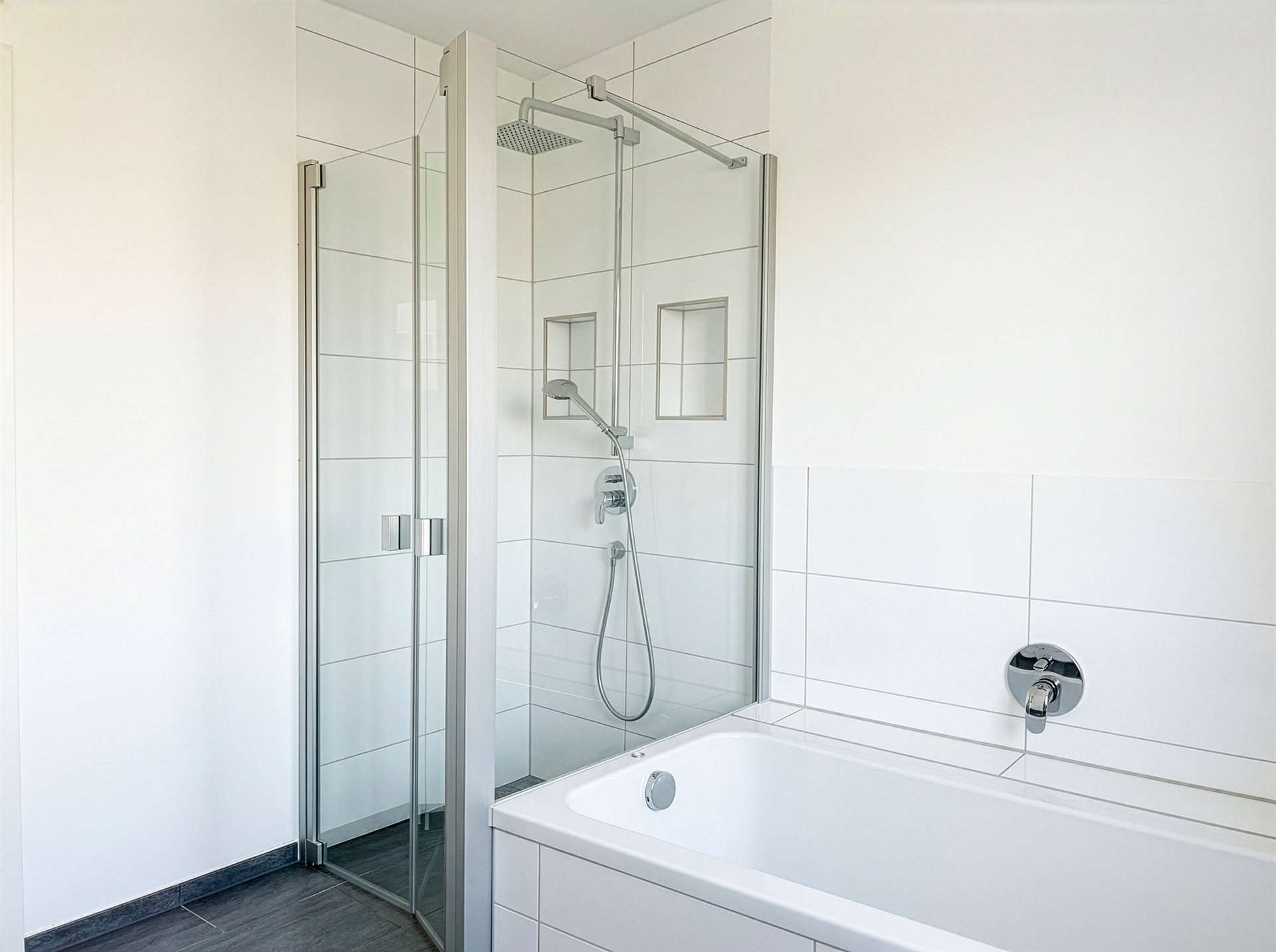 Ebenerdige Dusche