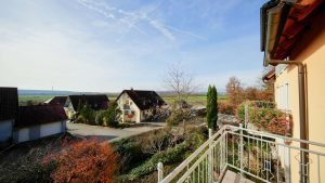 Süd-Balkon Erdgeschoss