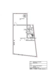 Grundriss Gewerbeeinheit