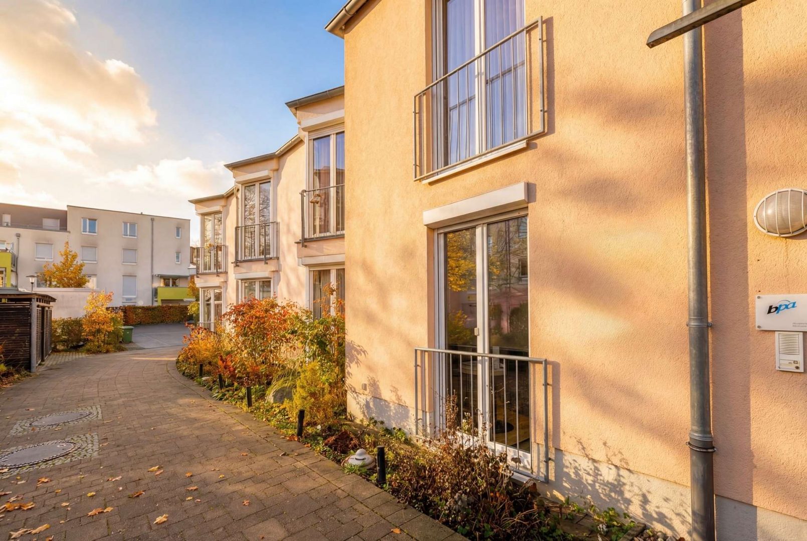 Blick auf das Gebäude - Südseite