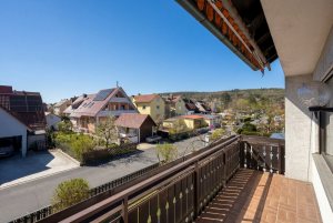 Balkon mit Aussicht