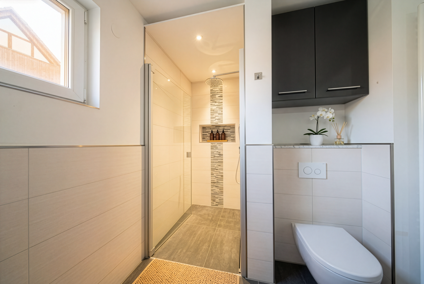 barrierefreie Dusche EG