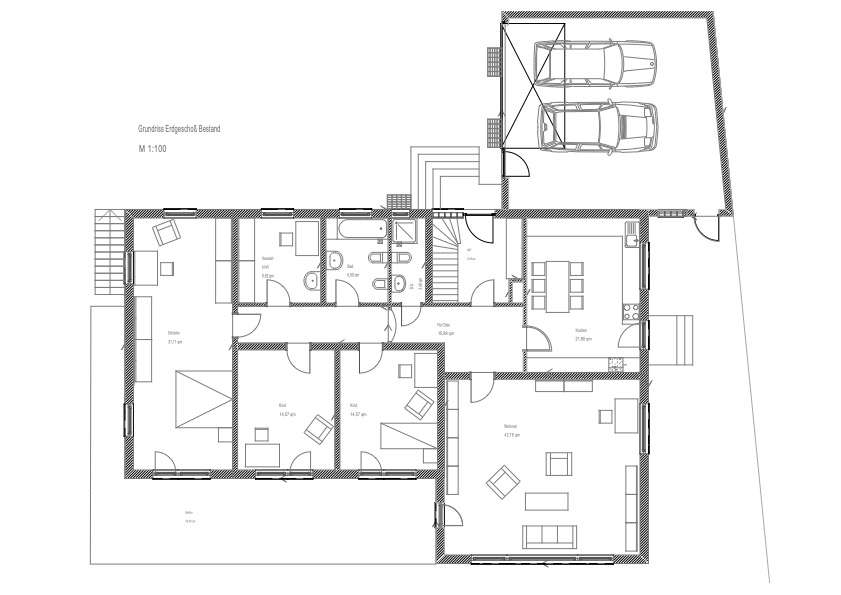 Grundriss Bestand EG