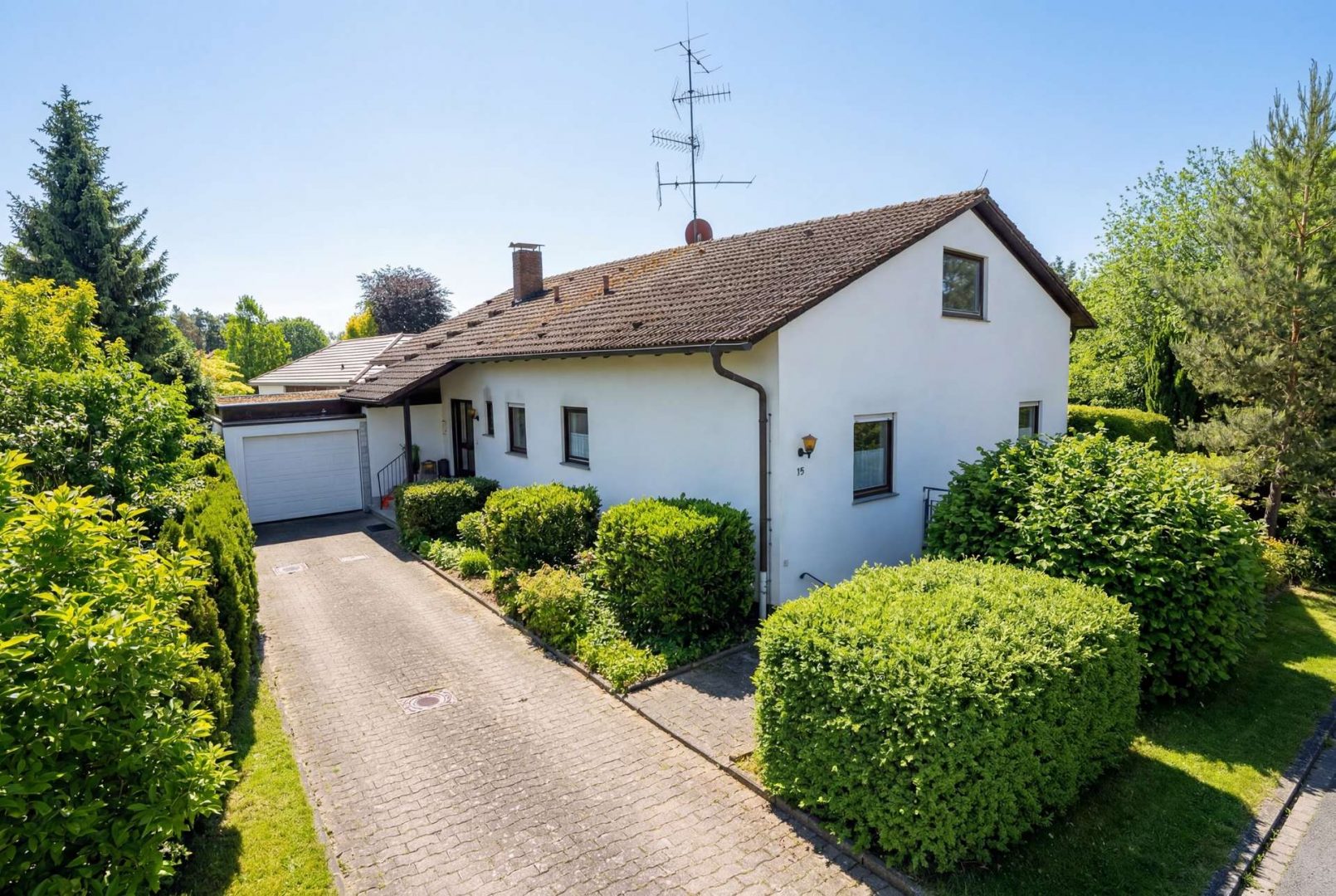 Zufahrt zum Haus