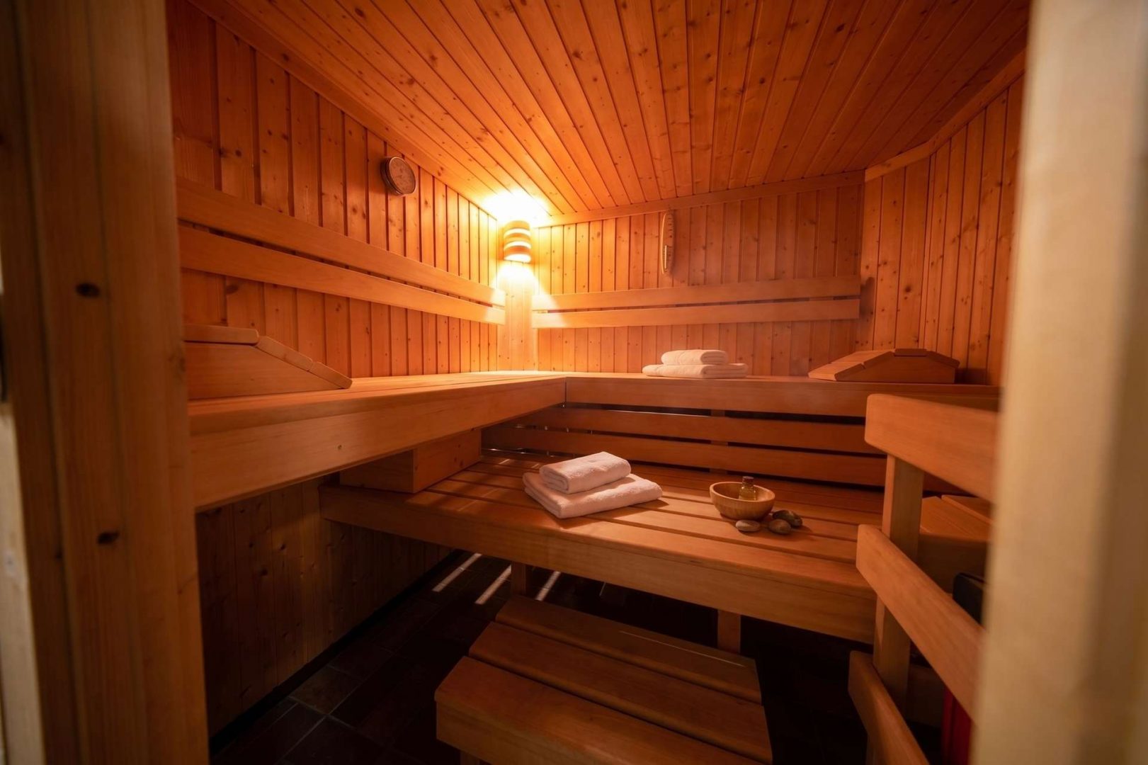 Sauna im UG