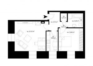 Grundriss - 1.OG