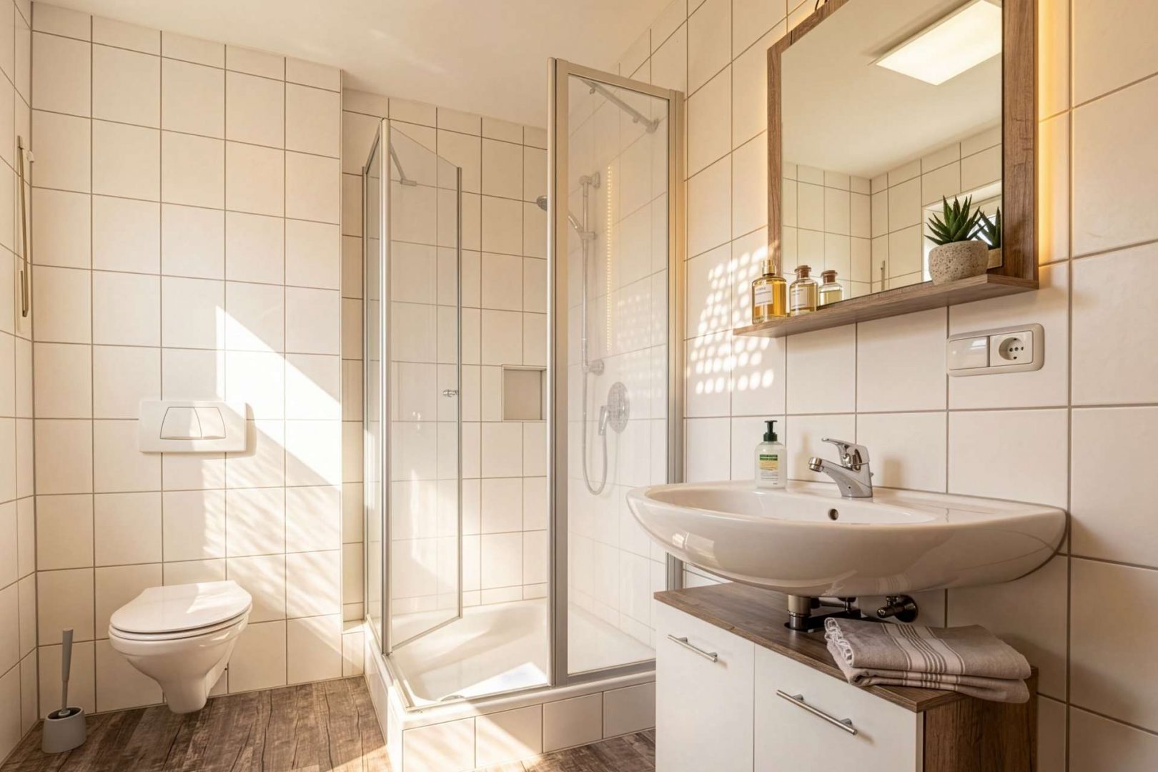 Badezimmer mit WC