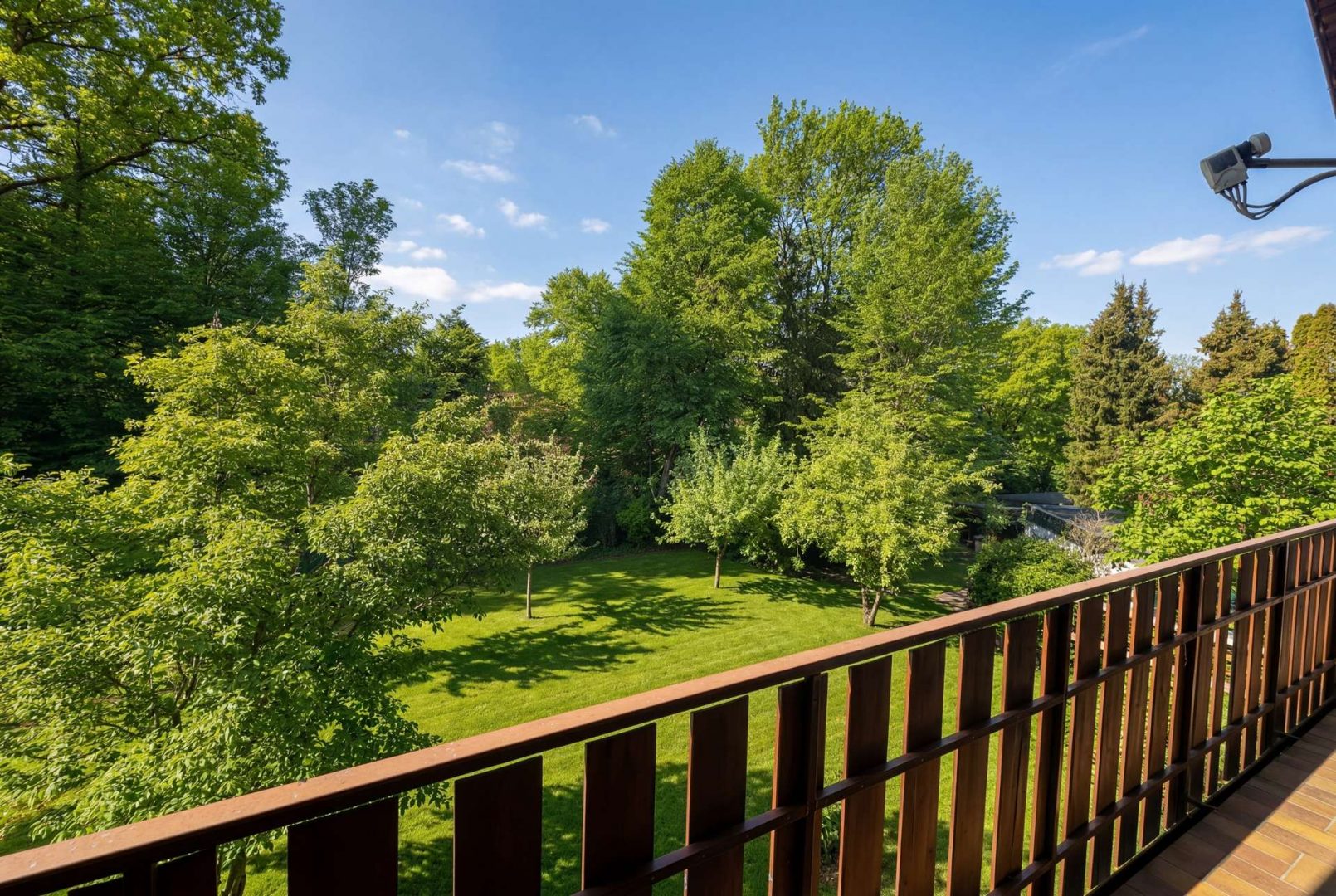 Ausblick Balkon