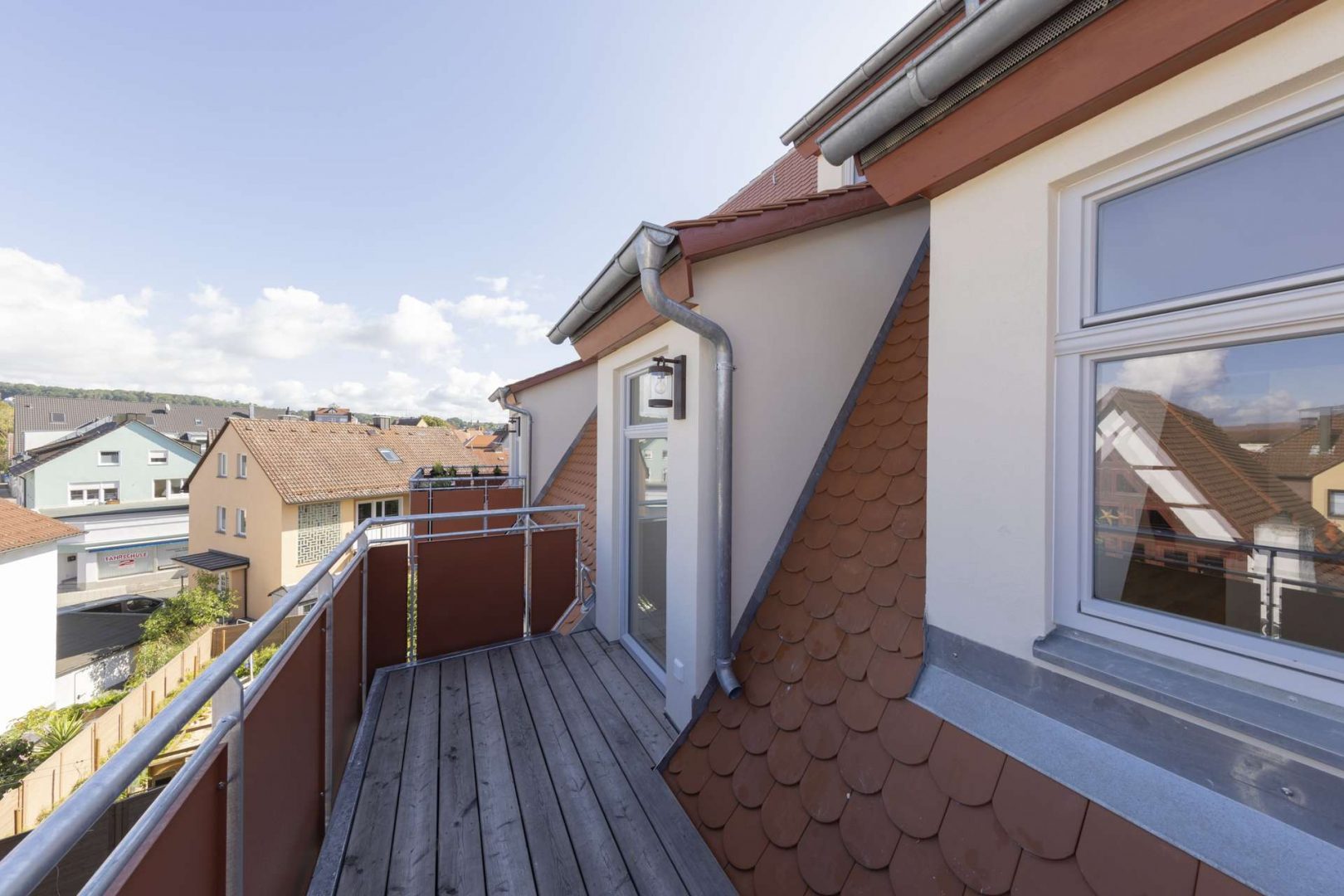Balkon Blick nach Osten