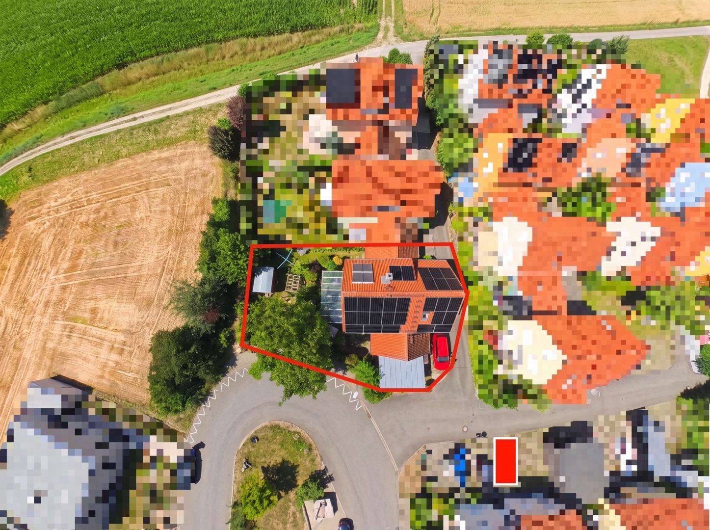 Drohnenaufnahme (KI bearbeitet)