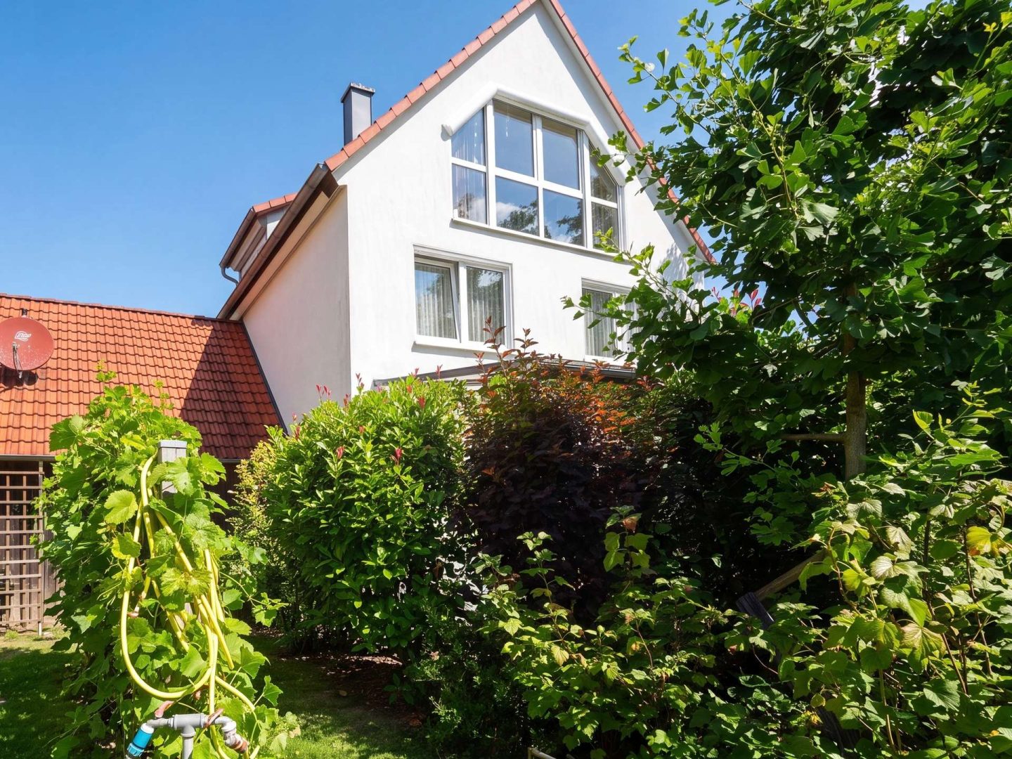 Dachfenster mit Ausblick (KI bearbeitet)