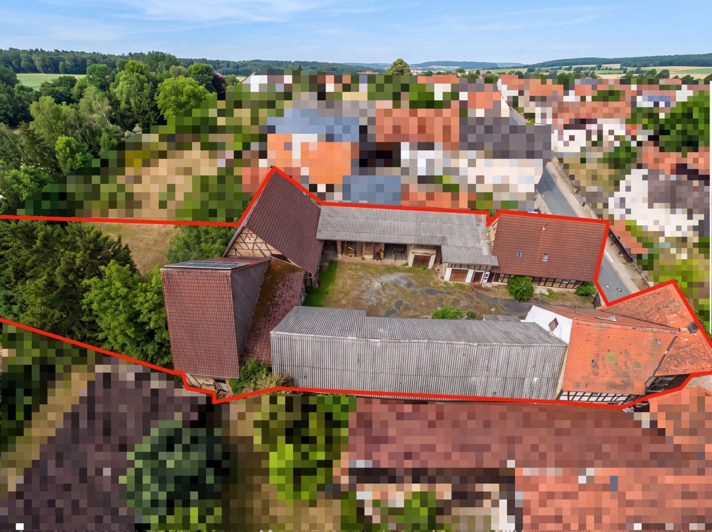 Drohnenaufnahme (KI bearbeitet)